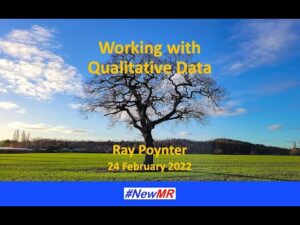 Working with Qualitative Information, part 2 of 3