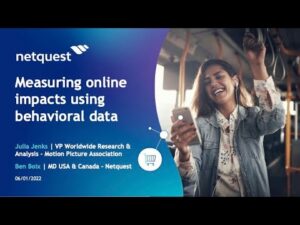Measuring online impacts using behavioral data