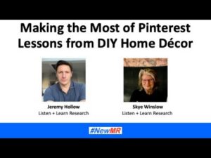 Making the most of Pinterest: lessons from DIY home décor