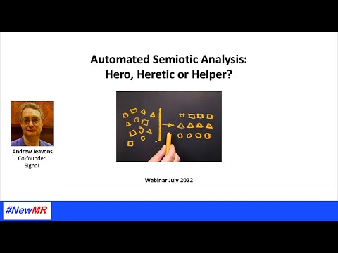 Automated Semiotic Analysis: Hero, Heretic or Helper?