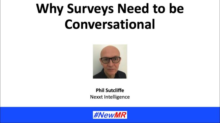 Why Surveys Need To Become Conversational