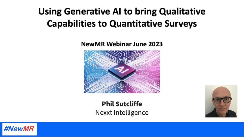 Using Generative AI to bring Qualitative Capabilities to Quantitative Surveys