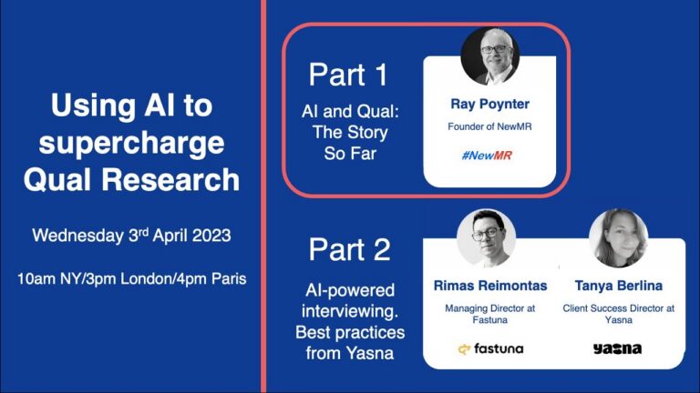 AI and Qual: The Story So Far