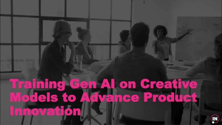 Training Gen AI on Creative Models to Advance Product Innovation