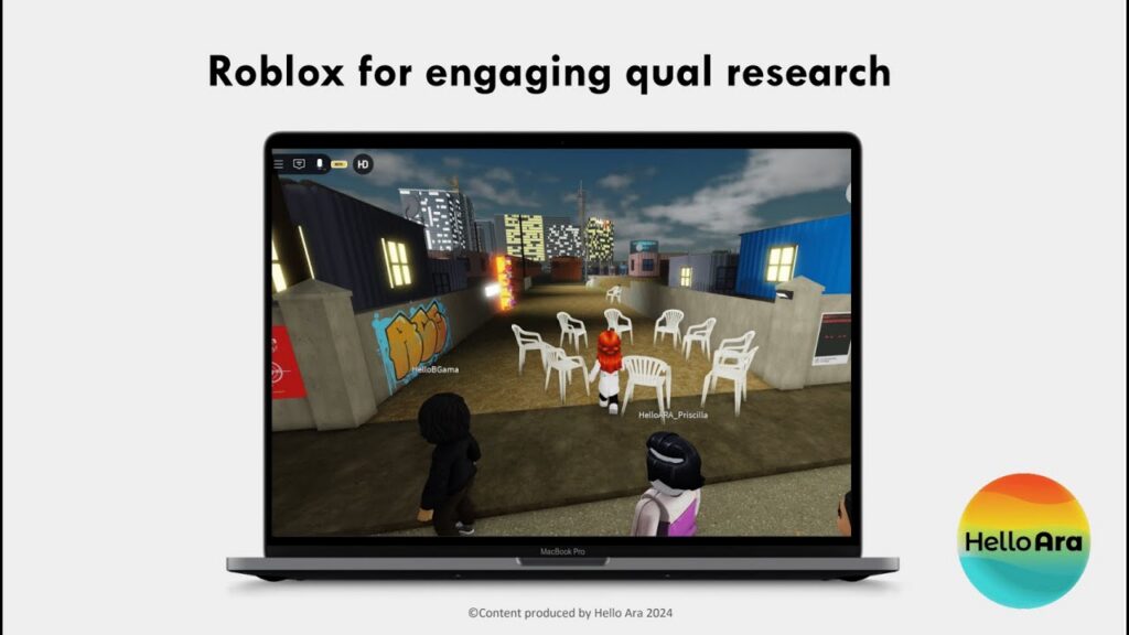 Play It Cool: Unlocking Human Insights in Roblox
