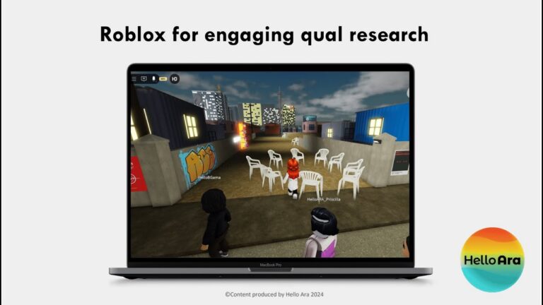 Play It Cool: Unlocking Human Insights in Roblox