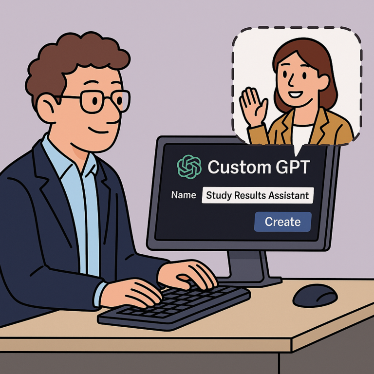 Creating a new type of Research Deliverable with a Custom GPT